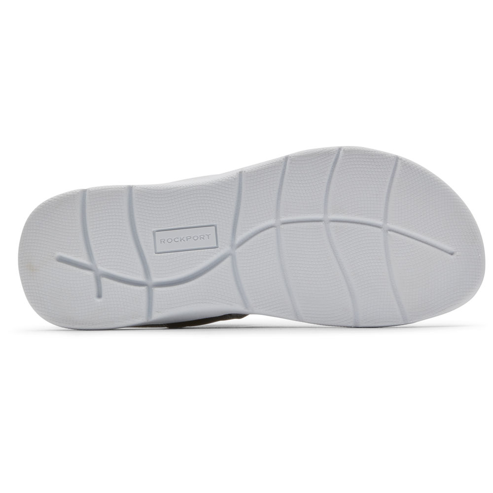 Rockport Sandaler Dam Svarta/Silver - Eileen 2-Band - OHJXB7845